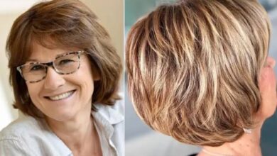 gestuft frech frisuren halblang